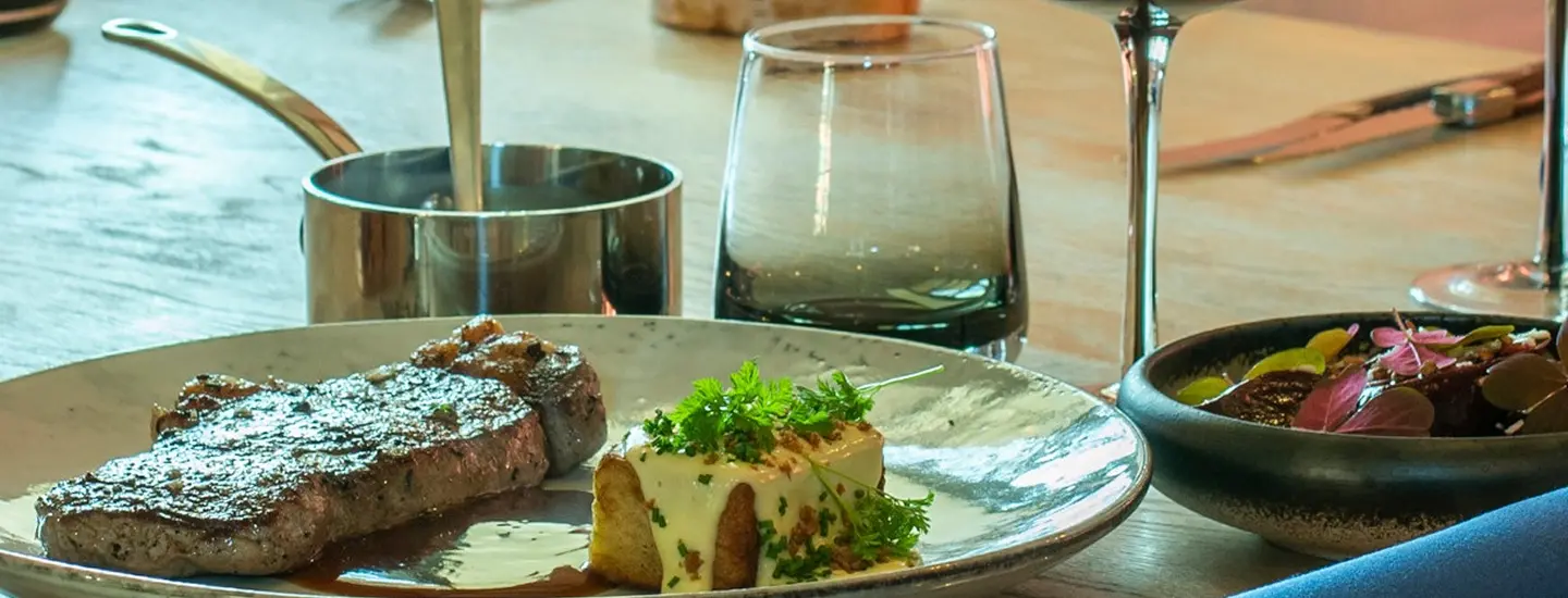 Billede af maden i restauranten